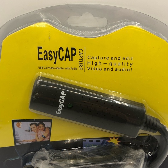 BNIB EASY CAP 4 CHANNEL USB 2.0 DVR CCTV VIDEO  ADAPTER WITH AUDIO - Picture 2 of 5